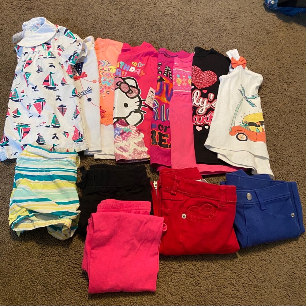 13 piece clothing lot size 4T bundle